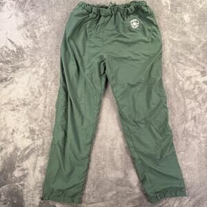 Converse All Star Pants Mens Large Green Mesh Lined Windbreaker Athletic Track